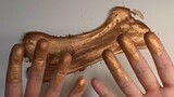 [DIY]Making transparent slime into golden