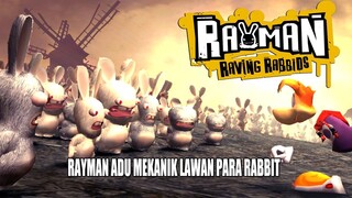 Rayman Raving Rabbids PS2 | Kalian Harus Coba Keseruan Rayman Yang Harus Kabur Dari Para Rabbits