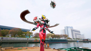 【Kamen Rider】 Gerbang Tiga Pertarungan Kaisar Rider