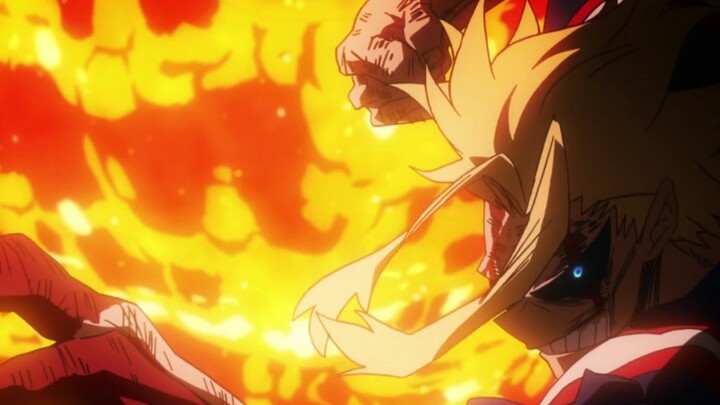 [My Hero Academia / Superburning] I have tried my best, and I will leave it to you!
