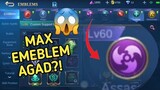 How to Max your EMBLEM Past? -MLBB