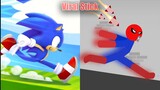 Sonic vs Stickman | Stickman Dismounting Highlight and Funny Moments #196