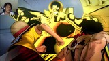 Kemarahan SENGOKU pada LUFFY Saat Melepaskan ACE - One Piece Burning Blood Gameplay