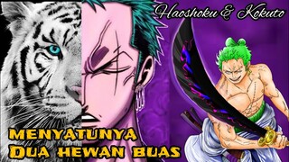 ONE PIECE 1033 - MENYATUNYA 2 HEWAN BUAS "ZORO & ENMA" | OP 1033