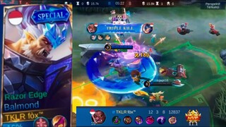 Balmond Jungler + Triple Kill 💀