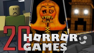 Top 20 Roblox Horror Games of October 2021