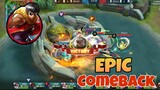 CHOU Epic Comeback Gameplay | Josh Ty_V | Mobile Legends
