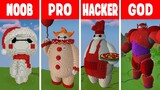 NOOB vs PRO vs HACKER vs GOD / Baymax â€” Big Hero in Minecraft