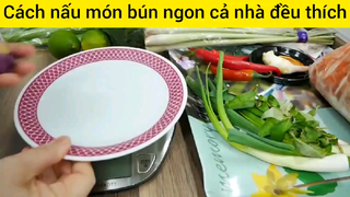 Cách nấu món Bún ngon cả nhà đều thích #2