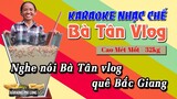 Karaoke Nhạc Chế Bà Tân Vlog | Hát Theo Bài Áo Mới Cà Mau Tone Nam Karaoke Phi Long