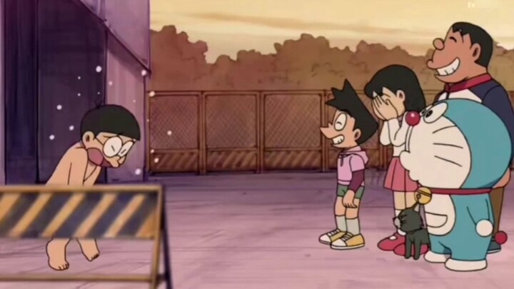 [Adegan Doraemon Terkenal] Shizuka dan Nobita keduanya berubah kembali ke bentuk aslinya (cukup asli