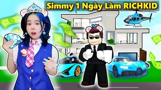 Nếu Mèo Simmy Có Cuộc Sống MỘT RICHKID SIÊU GIÀU CÓ Trong Roblox !