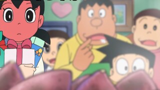 Đôrêmon: Nobita dùng máy phân tích tóc để hỏi Shizuka thích quà sinh nhật gì