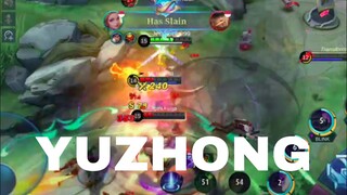 Yozhong si Preman Gold Line Mengamuk Mobile Legends