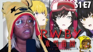 RWBY // S1 E7 // DREAMS COME RUED // REACTION