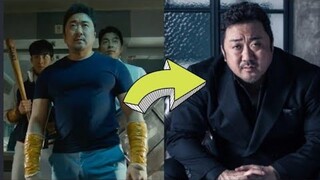 Ma Dong-seok's Train  to Busan 2016 Movie cast Than and Now