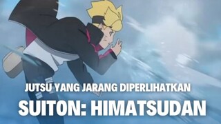 kalian ada yang tau jutsu Suiton Himatsudan Milik Boruto belum??