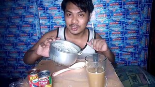 1 kalderong kanin plus 2 latang sardinas MUKBANG|Jj Mix Official