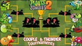 Tournament Team BOY & GIRL Couples Plants - Who Will Win? - PvZ 2 Plant Vs Plant