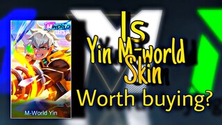 Watch this before you buy Yin M-world skin .... . Does it really worth to buy?🧐