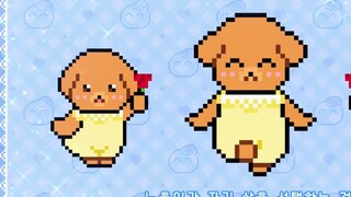 "Sweet and Soft Song" But Pixels! ♪Happy (Prod. Hedyy)