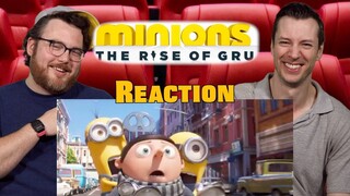 Minions The Rise of Gru - Trailer Reaction