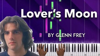 Lover's Moon by Glenn Frey piano cover + sheet music