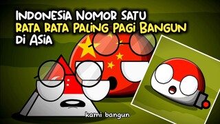 rank jam bangun pagi di asia