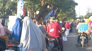 pawai Hut Ri Ke78 Di Peringgabaya