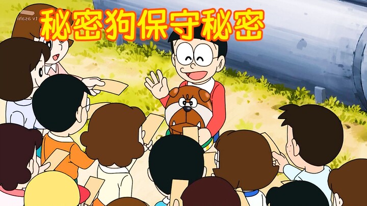 Đôrêmon: Nobita nhờ chú chó bí mật giúp cậu giữ bí mật và đó là luật nhân quả