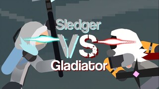 Sledger fights the Gladiator once again! - Tower Defense Simulator