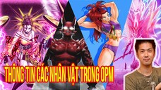 Thông Tin Thú Vị Về Các Nhân Vật Trong ONE PUNCH MAN