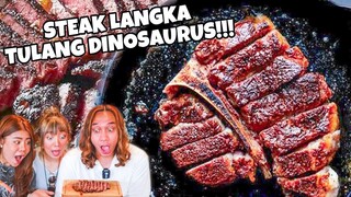 DAGING STEAK DINOSAURUS TERMAHAL DI DUNIA ADA DI BDG! DRY AGED A5 WAGYU!