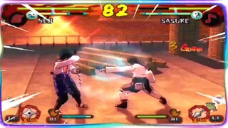 NEJI VS SASUKE - NARUTO ULTIMATE NINJA 6 ANDROID GAMEPLAY