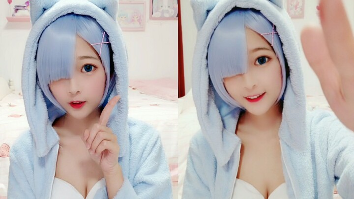 [Doudou] Rem cat ear pajamas cos/favorite Ang Jun! (selling cuteness)