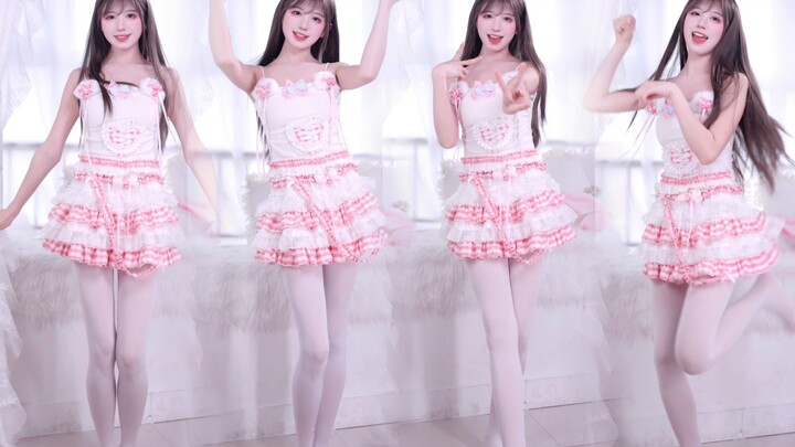 Fixed camera position vertical screen white silk just because I ♡ like ♡ you more ♡