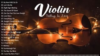 Beautiful Romantic Violin love songs Instrumental ♫ Most Old Beautiful Love Songs 70's 80's 90's