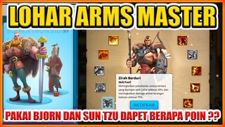 LOHAR ARMS MASTER PAKAI BJORN SUNTZU DAPET BERAPA POIN ?? EVENT PELATIHAN PASUKAN ROK