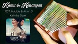 KAMU DAN KENANGAN - Maudy Ayunda || Ost. Habibie & Ainun 3 || kalimba Cover with easy tabs ||