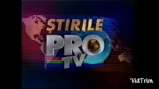 Genericul Știrile PRO TV 1995 - 2017