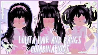 🧃10 cute lolita hair and bangs combinations ✨