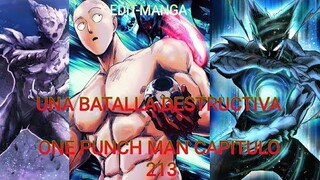 SAITAMA ES MUY PODEROSO,ONE PUNCH MAN 213-EDIT*MANGA #onepunchman