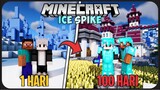 100 Hari di Minecraft Tapi Ice Spike Only ! - Kerajaan Salju !