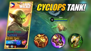 CYCLOPS JUNGLE TANK BUILD! YOU MUST TRY THIS META BUILD!