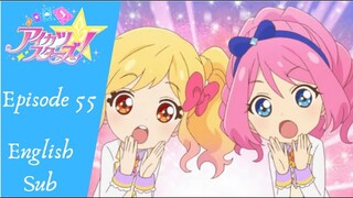 Aikatsu Stars Episode 55, Let's Go to Venus Ark! (English Sub)