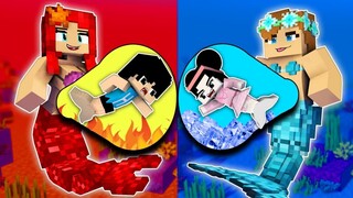 Mermaids Life All Episodes season 4! - Funny Minecraft Animation