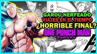 SAITAMA vs GAROU COSMICO tiene un MAL FINAL? | One Punch Man Manga | Viajes en el tiempo.
