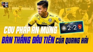 CĐV PHÁP PHÁT CUỒNG VÌ BÀN THẮNG LỊCH SỬ CỦA QUANG HẢI CHO PAU FC