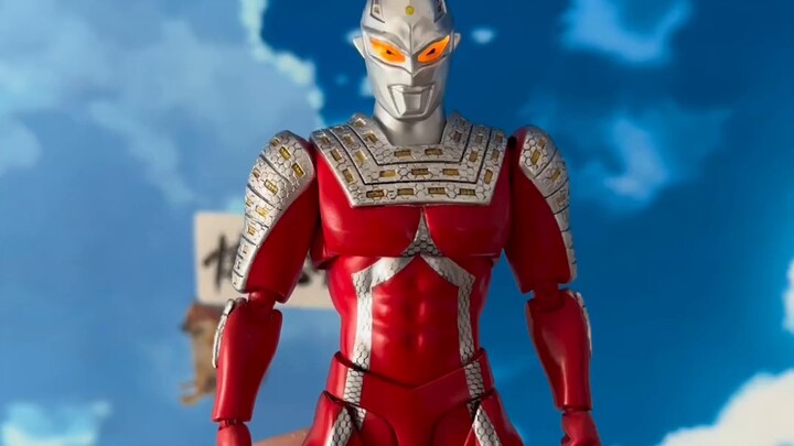 Self-modified Seven X Ultraman display