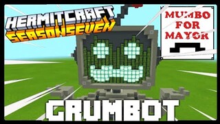 I BUILT GRUMBOT IN MINECRAFT!! #MumboForMayor #Hermitcraft7